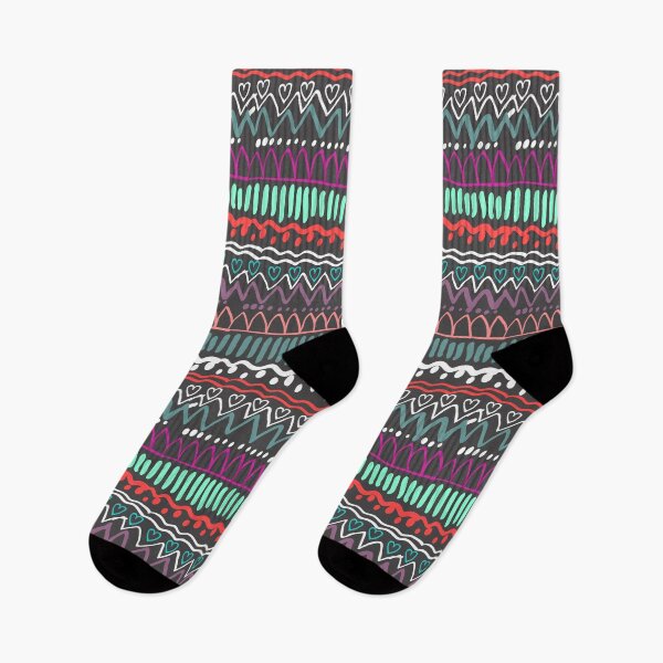 Item preview, ethnic colored strokes designed and sold by Olga Lashko.