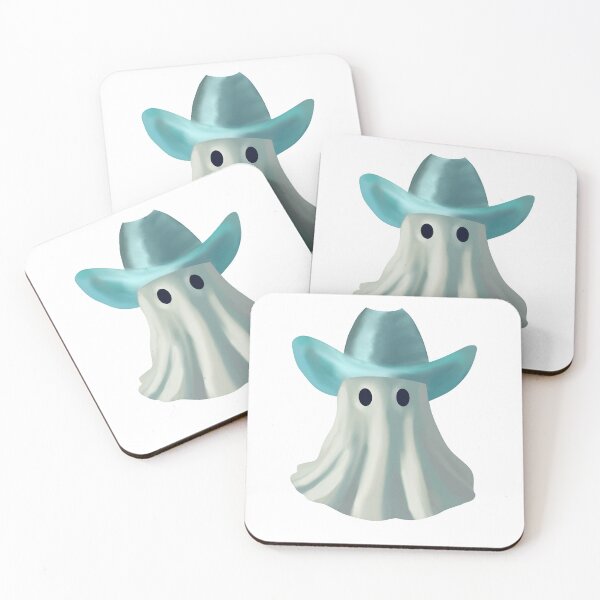 Item preview, Ghost with a Cowboy Hat designed and sold by safehaevyn22.