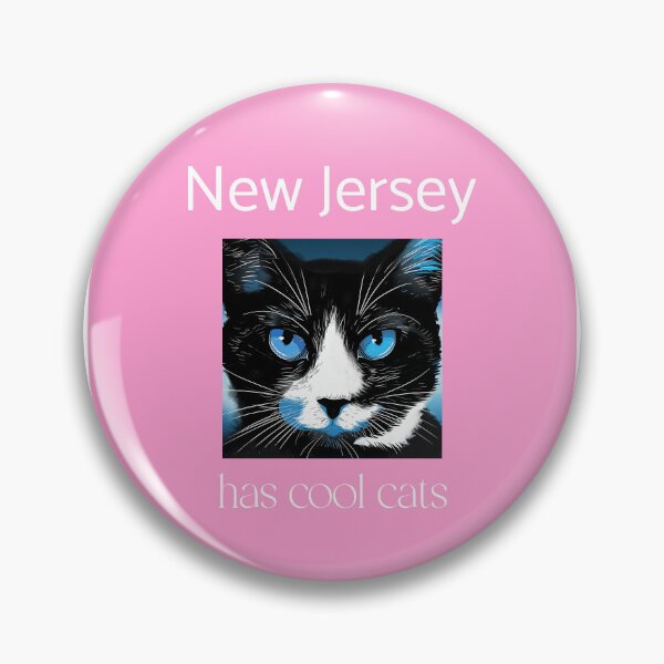 Item preview, New Jersey has cool cats designed and sold by JerseyBoysTees.