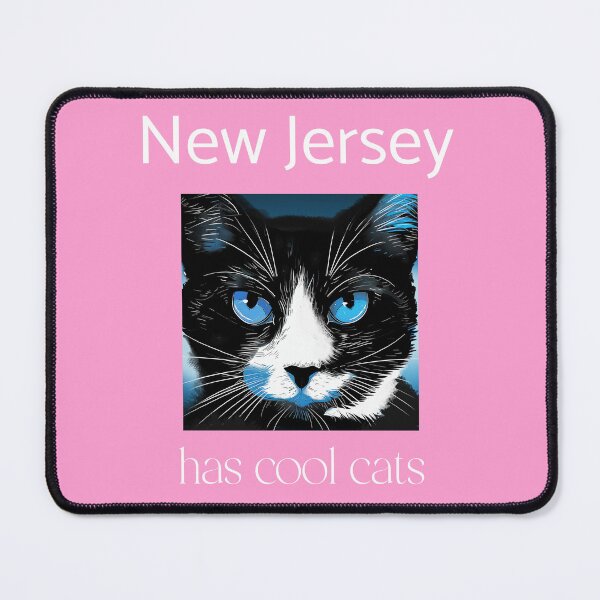 Item preview, New Jersey has cool cats designed and sold by JerseyBoysTees.