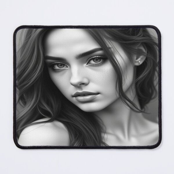 Item preview, Saoirse | Black and White on Canvas X designed and sold by KasaHunterHarem.