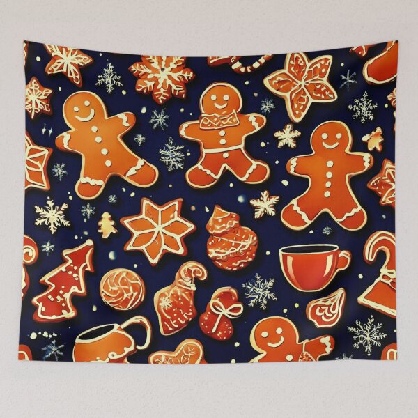 Item preview, Gingerbread Christmas Madness designed and sold by Zofia Sosnecka.