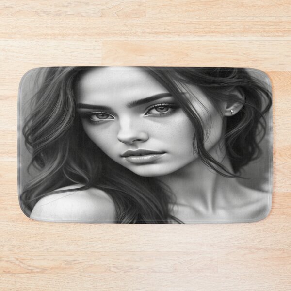 Item preview, Saoirse | Black and White on Canvas X designed and sold by KasaHunterHarem.