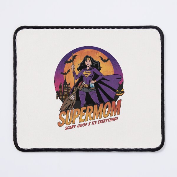 Item preview, Supermom – Scary Good S’itte Everything, Funny Halloween Superhero Mom Unique Mom Gift Idea, Halloween Costume for Moms designed and sold by wellie-chic.
