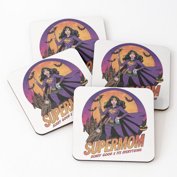 Item preview, Supermom – Scary Good S’itte Everything, Funny Halloween Superhero Mom Unique Mom Gift Idea, Halloween Costume for Moms designed and sold by wellie-chic.