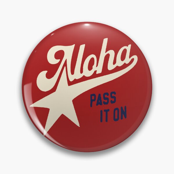 Item preview, Aloha - pass it on - Hawaiian Surf Star design  designed and sold by Kludoman.