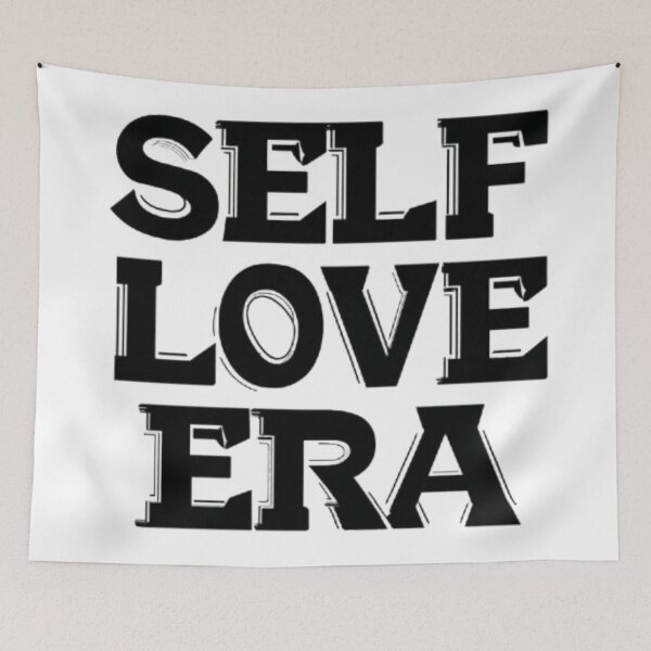 Item preview, Self Love Era – Minimal Motivational Quote Design designed and sold by AlexLineArt.
