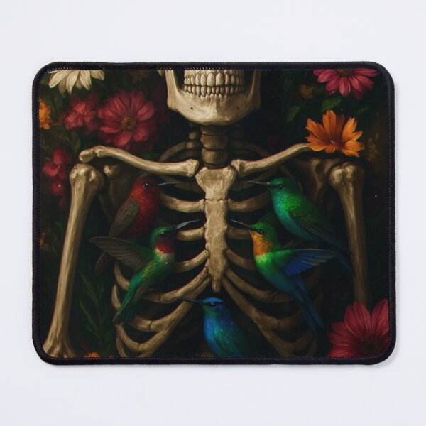 Item preview, Where Silence Blooms: Hummingbirds in the Ribcage of Time designed and sold by seamless.
