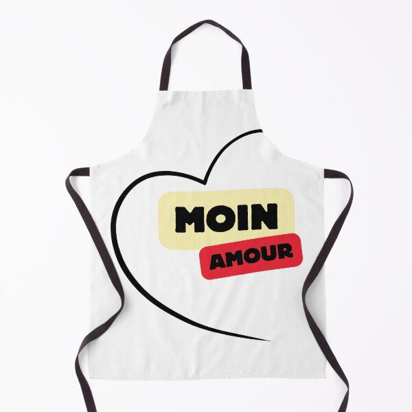 Item preview, MOIN AMOUR – North German humor meets French love designed and sold by Fies-und-Fein.