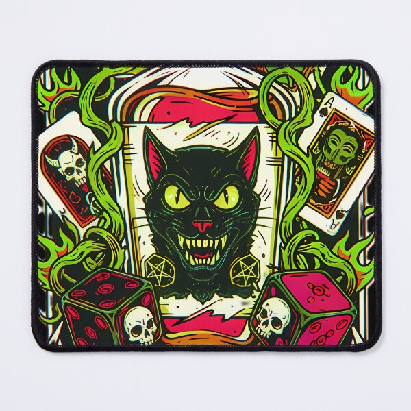 Item preview, Devil's Brew Retro Black Cat Whiskey Bottle designed and sold by CoffinsArt.