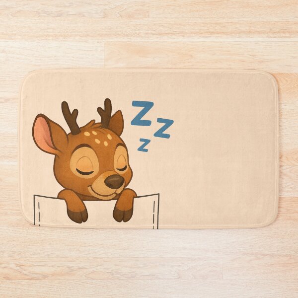 Item preview, Sleeping Baby Deer in Pocket designed and sold by The Lazy Hammocks.
