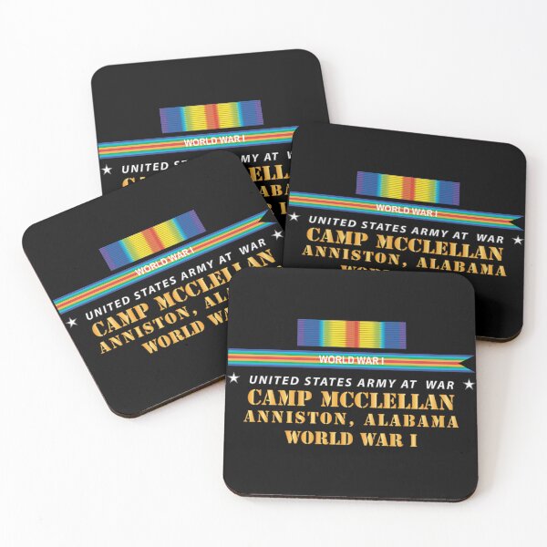 Item preview, Army - Camp McClellan, Anniston, AL w SVC WWI X 300 designed and sold by Military Insignia Products.