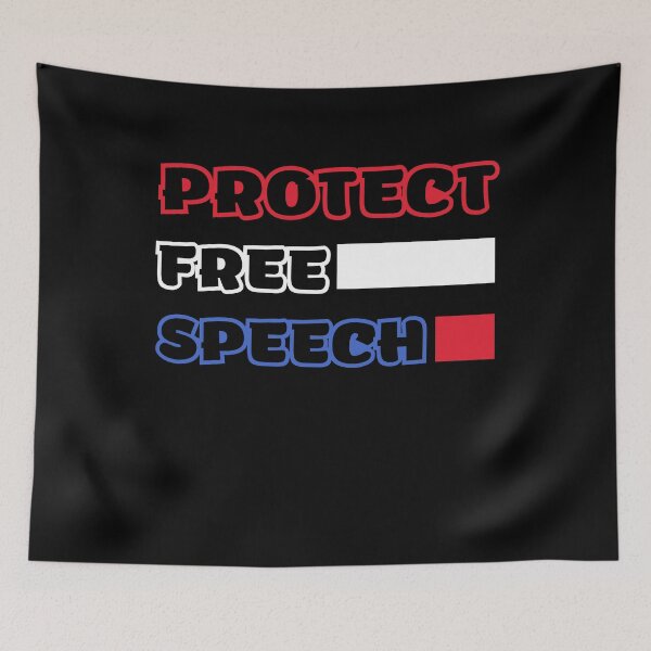 Item preview, Protect Free Speech | Support Free Speech in America Tee designed and sold by YourgiftShop.