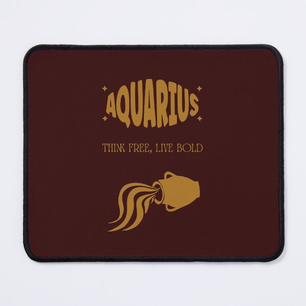 Item preview, I Am Aquarius - I Think Free & Live Bold designed and sold by THEVONZA.
