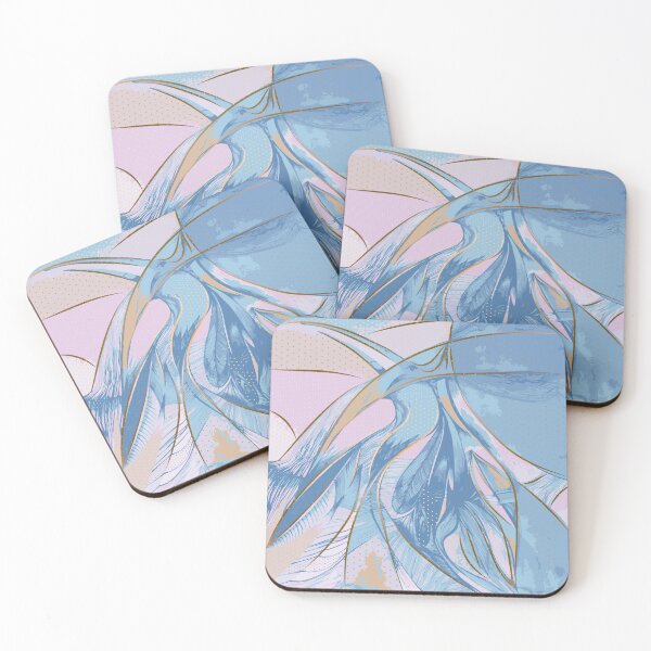 Item preview, blue abstract composition designed and sold by Olga Lashko.