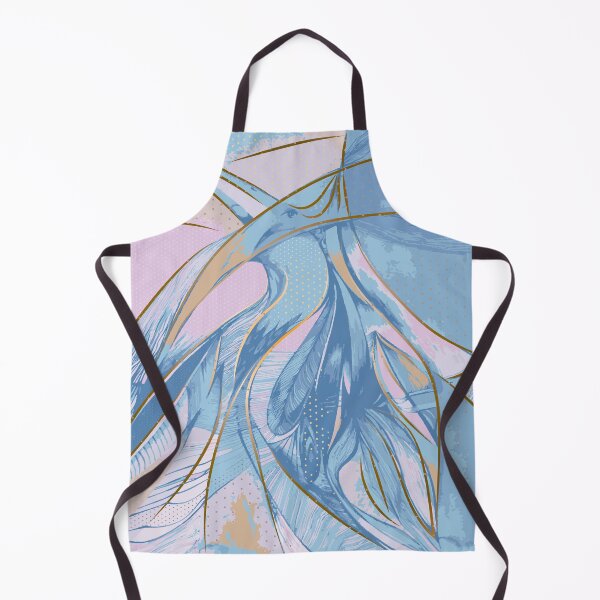 Item preview, blue abstract composition designed and sold by Olga Lashko.