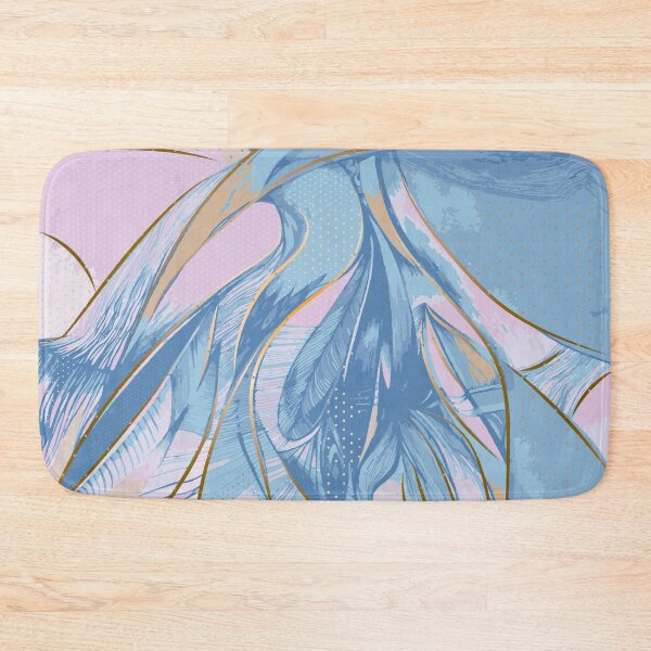 Item preview, blue abstract composition designed and sold by Olga Lashko.