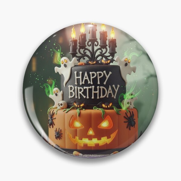 Item preview, CUTE HALLOWEEN BIRTHDAY designed and sold by Obinne.
