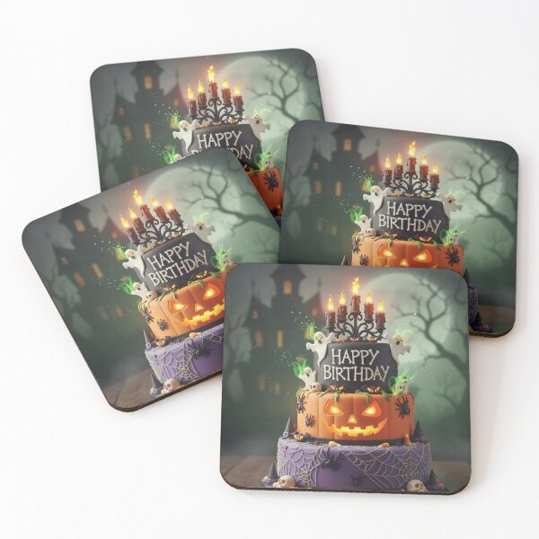 Item preview, CUTE HALLOWEEN BIRTHDAY designed and sold by Obinne.
