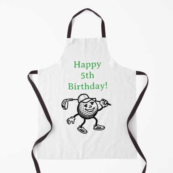 Item preview, Happy 5th Birthday Golfer designed and sold by Monika Howarth.