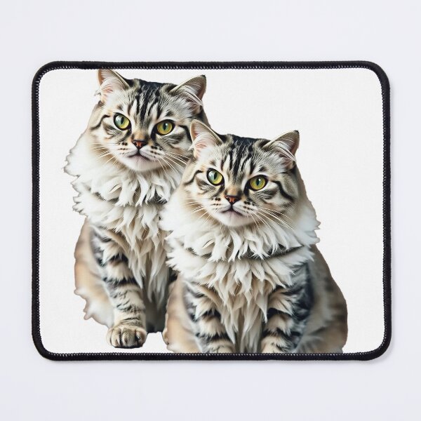 Item preview, 2 cats designed and sold by MagicTeeVibeArt.