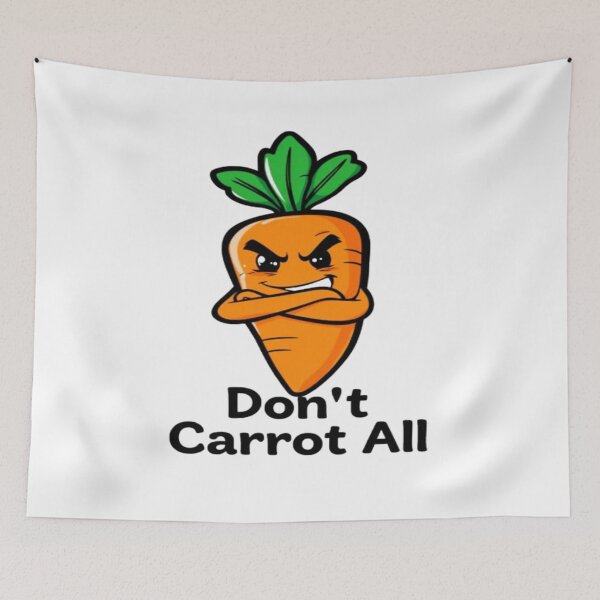 Item preview, Don’t Carrot All Funny Carrot Shirt designed and sold by CMdigit.