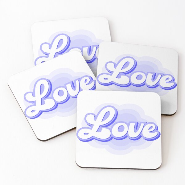 Item preview, "Love" Purple Pastel Word Cute  designed and sold by kacie723.