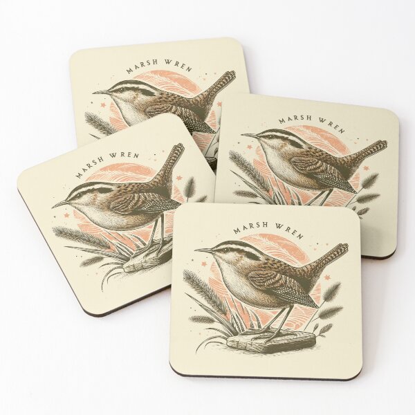 Item preview, Marsh Wren 8 designed and sold by theAVIARY7.