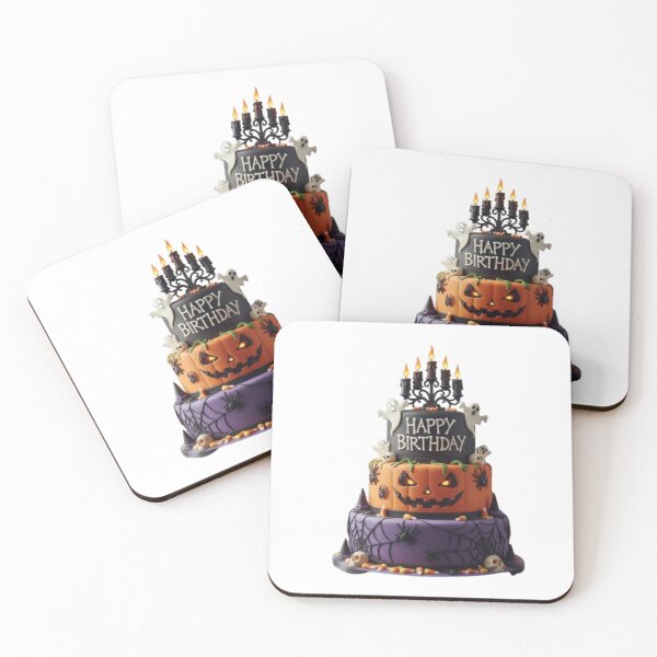 Item preview, CUTE HALLOWEEN BIRTHDAY CAKE designed and sold by Obinne.