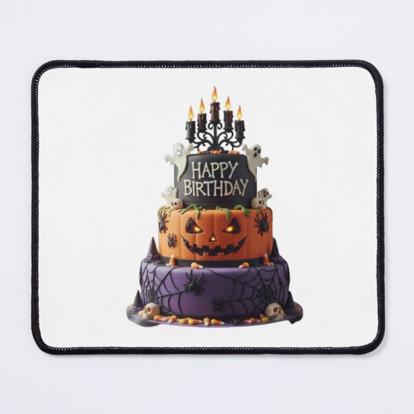 Item preview, CUTE HALLOWEEN BIRTHDAY CAKE designed and sold by Obinne.