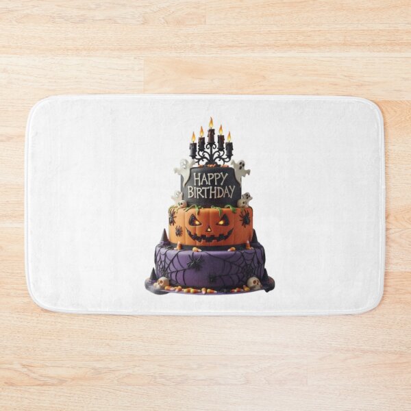 Item preview, CUTE HALLOWEEN BIRTHDAY CAKE designed and sold by Obinne.