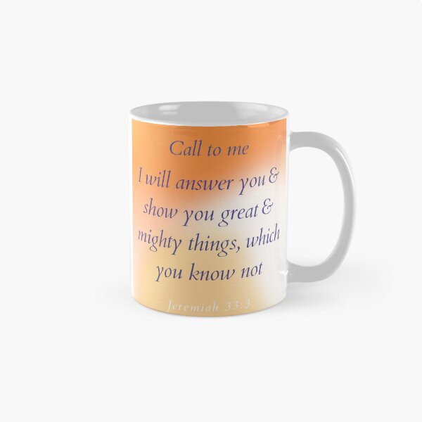 Item preview, Jeremiah 33:3 Orange designed and sold by Undonemadenew.
