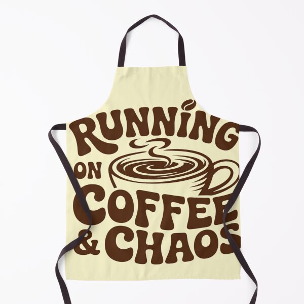 Artikelvorschau, Running on Coffee and Chaos – Lustiges Kaffee-Design entworfen und verkauft von AUA-Diamond7.