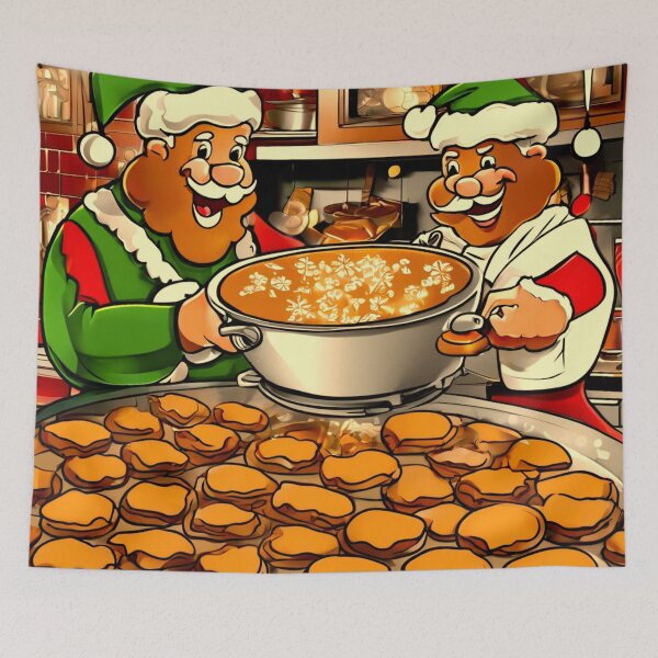 Item preview, Gingerbread Christmas Madness designed and sold by Zofia Sosnecka.