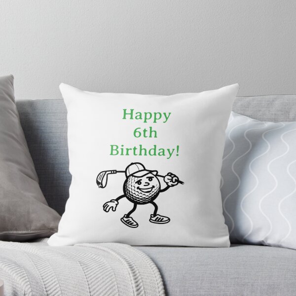 Item preview, Happy 6th Birthday Golfer  designed and sold by Artbymonika.