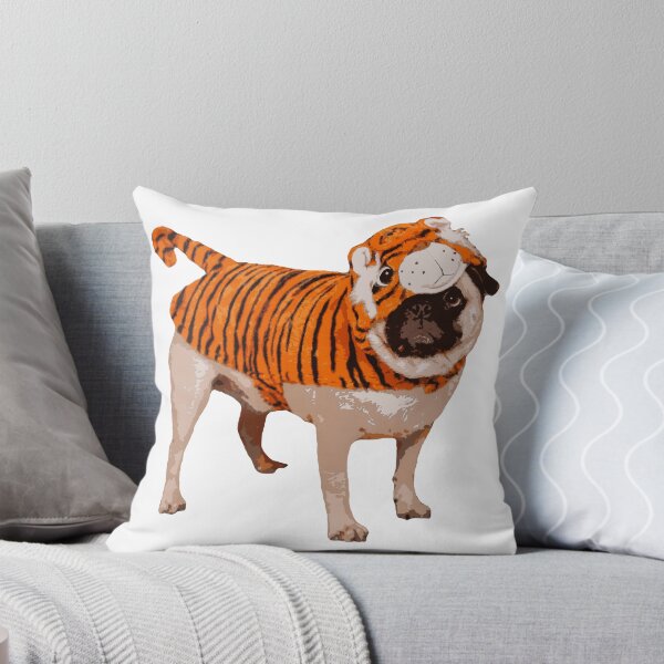 Item preview, Diego the Pug - Tiger Costume - Comic Version - Spooky Time Collection designed and sold by 9VoltGorilla.