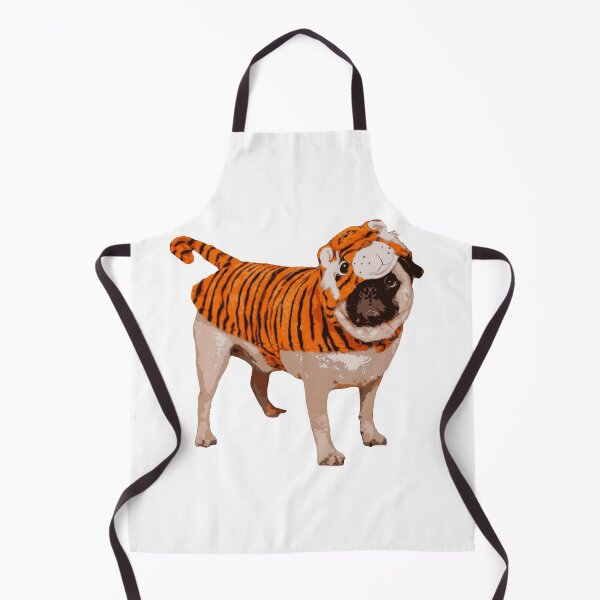 Item preview, Diego the Pug - Tiger Costume - Comic Version - Spooky Time Collection designed and sold by 9VoltGorilla.