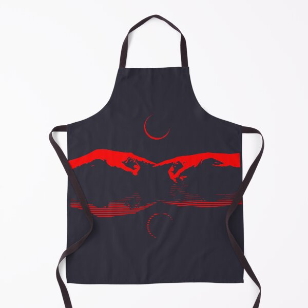 Item preview, Modern Abstract Christian Art — Creation of Adam Optical Illusion | Genesis Inspired Red designed and sold by ZechJohnRB.