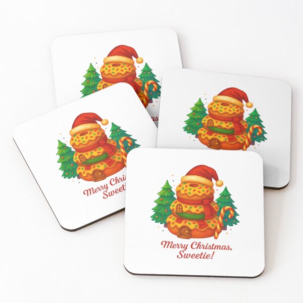 Item preview, Cute Christmas Donut House - Merry Christmas Sweetie ! Festive Holiday Design designed and sold by Ronne&Babra.