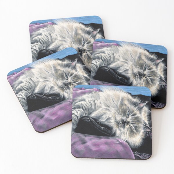 Item preview, Ready for my close-up - Himalayan Cat portrait designed and sold by npellegrini.