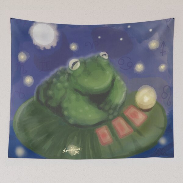 Item preview, Toad Astrologer - October Art Challenge 2025 designed and sold by Loveflows.