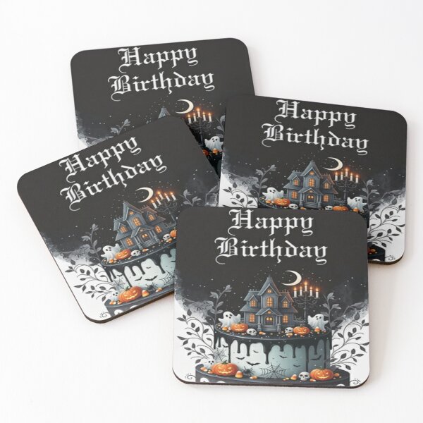 Item preview, FUNNY HALLOWEEN BIRTHDAY CAKE designed and sold by Obinne.