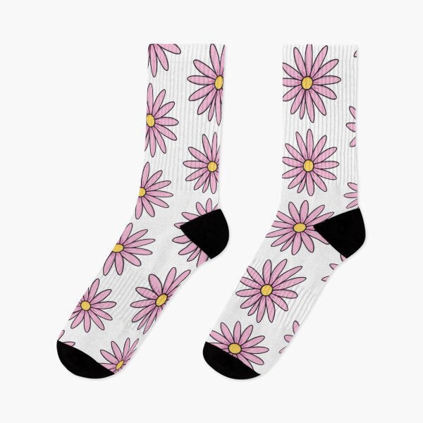 Item preview, pink flower sticker designed and sold by ComanCalcos.