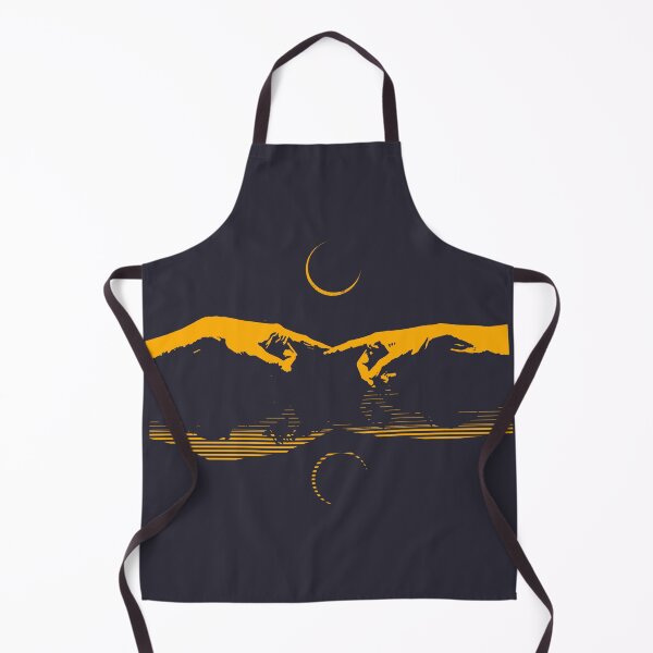 Item preview, Modern Abstract Christian Art — Creation of Adam Optical Illusion | Genesis Inspired | Yellow Orange designed and sold by ZechJohnRB.