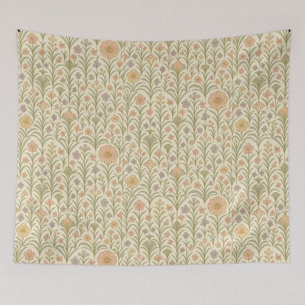 Item preview, Romantic Vintage Wildflower Pattern designed and sold by MiLaKK.