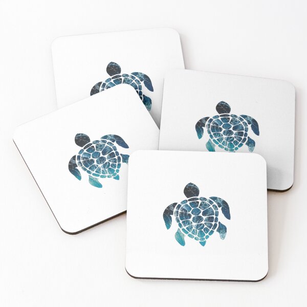 Item preview, Blue turtle sticker designed and sold by ComanCalcos.