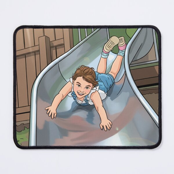 Item preview, Sliding headfirst into Happiness: digital illustration designed and sold by David Patterson.