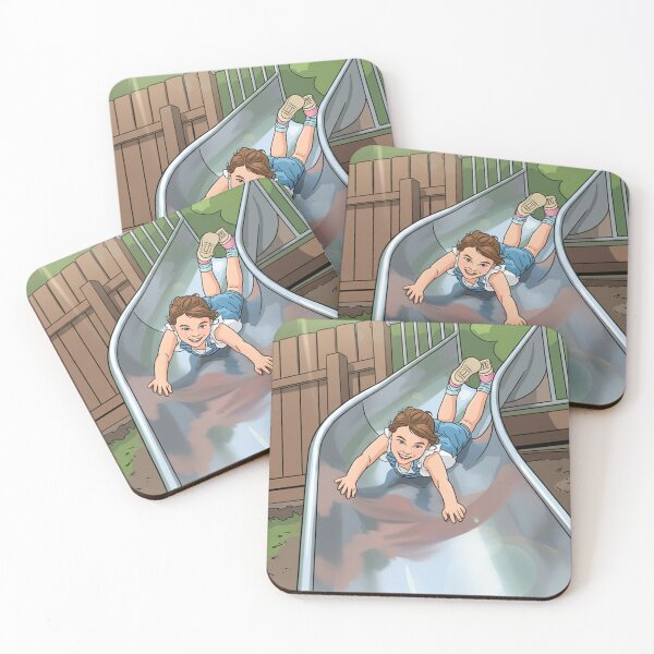 Item preview, Sliding headfirst into Happiness: digital illustration designed and sold by David Patterson.