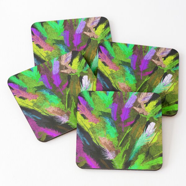Item preview, Abstract feathers designed and sold by kinpirks.