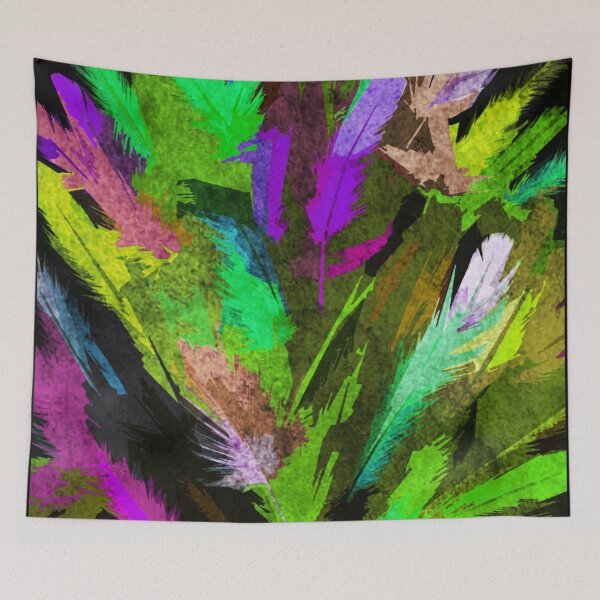 Item preview, Abstract feathers designed and sold by kinpirks.